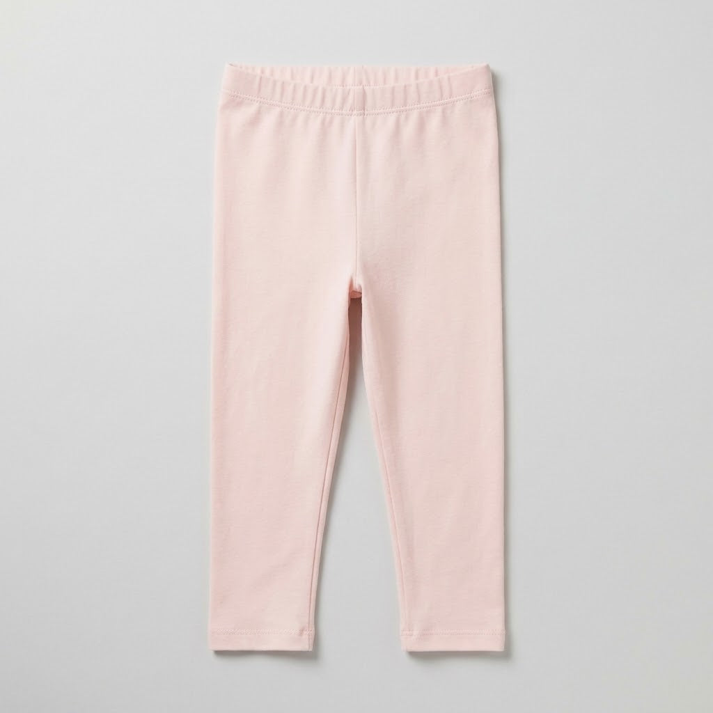 Baby Girls Leggings Set – Pack of 3 (Floral, Blush Pink, Coral)