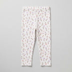 Baby Girls Leggings Set – Pack of 3 (Floral, Blush Pink, Coral)