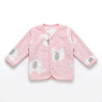Pink Elephant 5-Piece Newborn Velour Set