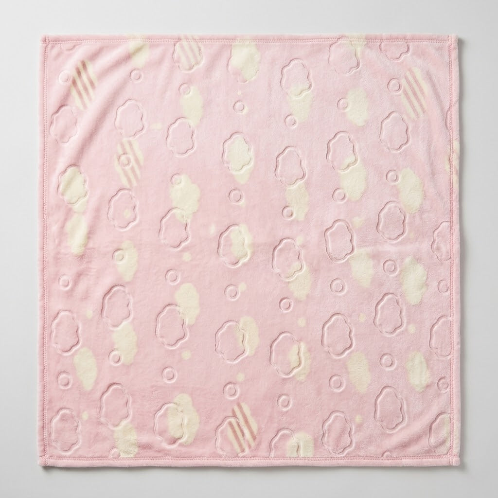 Super Soft Pink Cloud Zipper Blanket – Newborn
