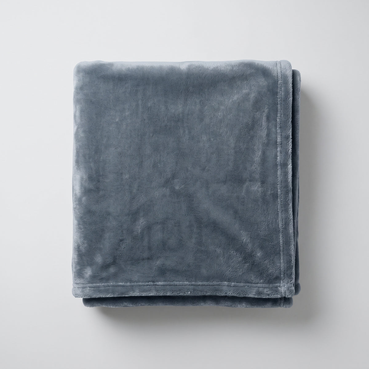 Super Soft Rabbit Baby Blanket – Slate Blue (Large)