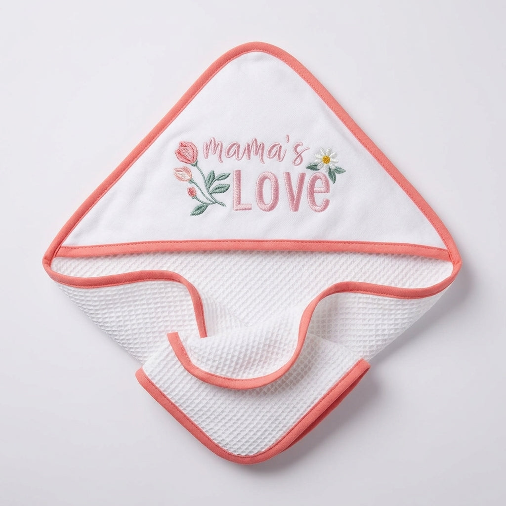 Mama's Love Premium 3-Pack Hooded Towels