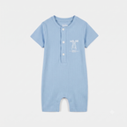 Infant Boys Cotton Romper MILK CLUB - Blue