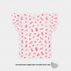 Candy Rib-Knit Tee – Off-White