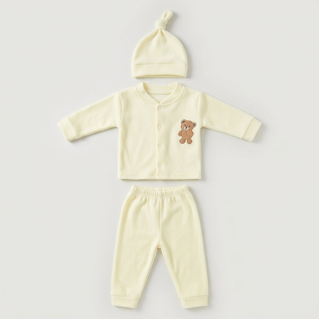 B for Bear Fleece 3-Piece Set