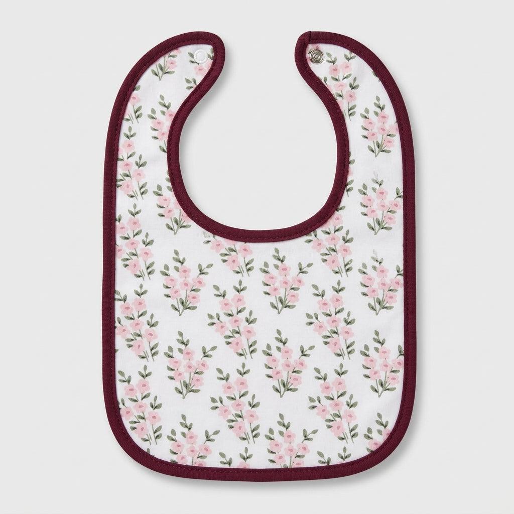 Wildflower Blossom 3-Pack Bib Set