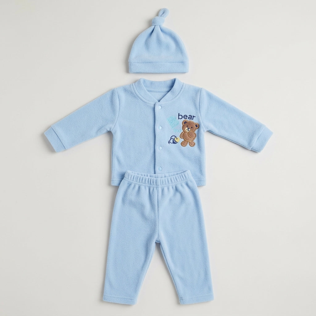 B for Bear Fleece 3-Piece Set