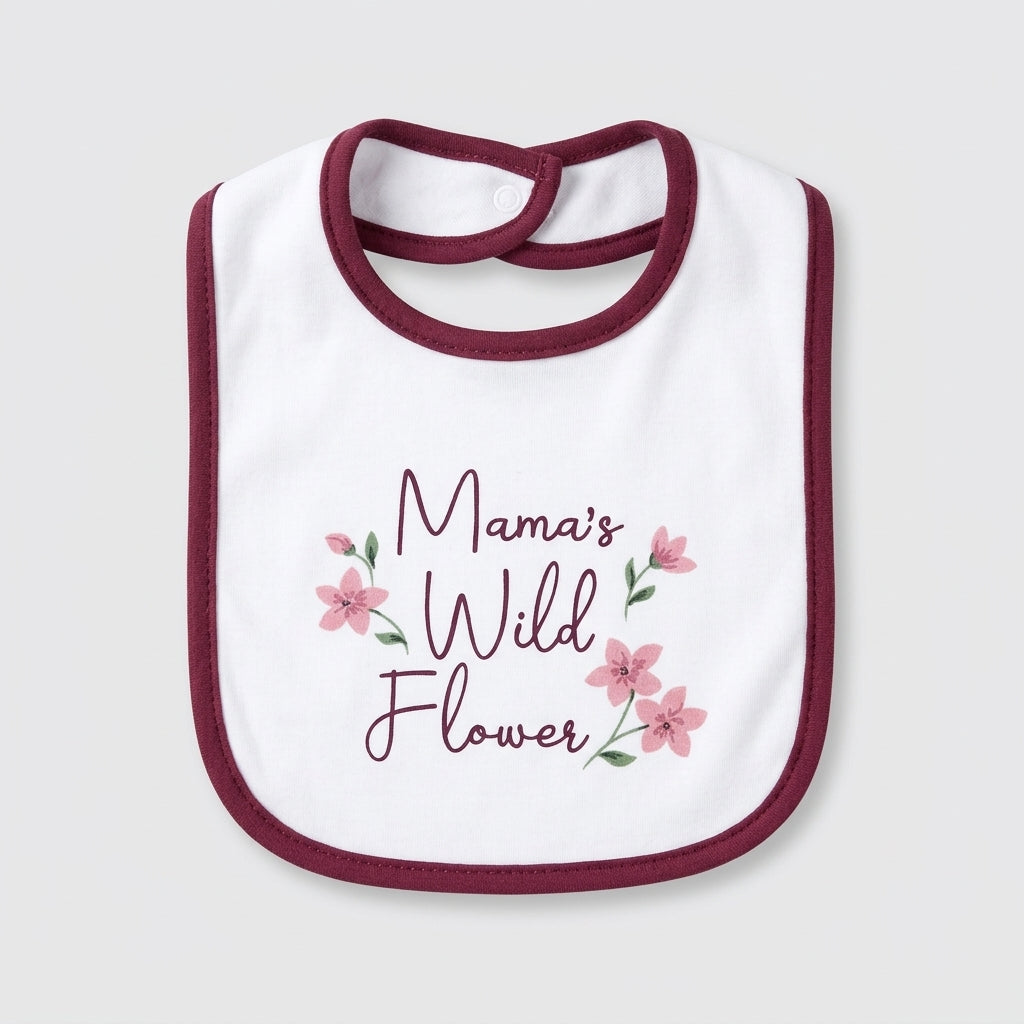 Mama's Wildflower 2-Pack Bib Set