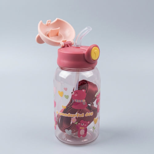 Bear Hug Straw Bottle