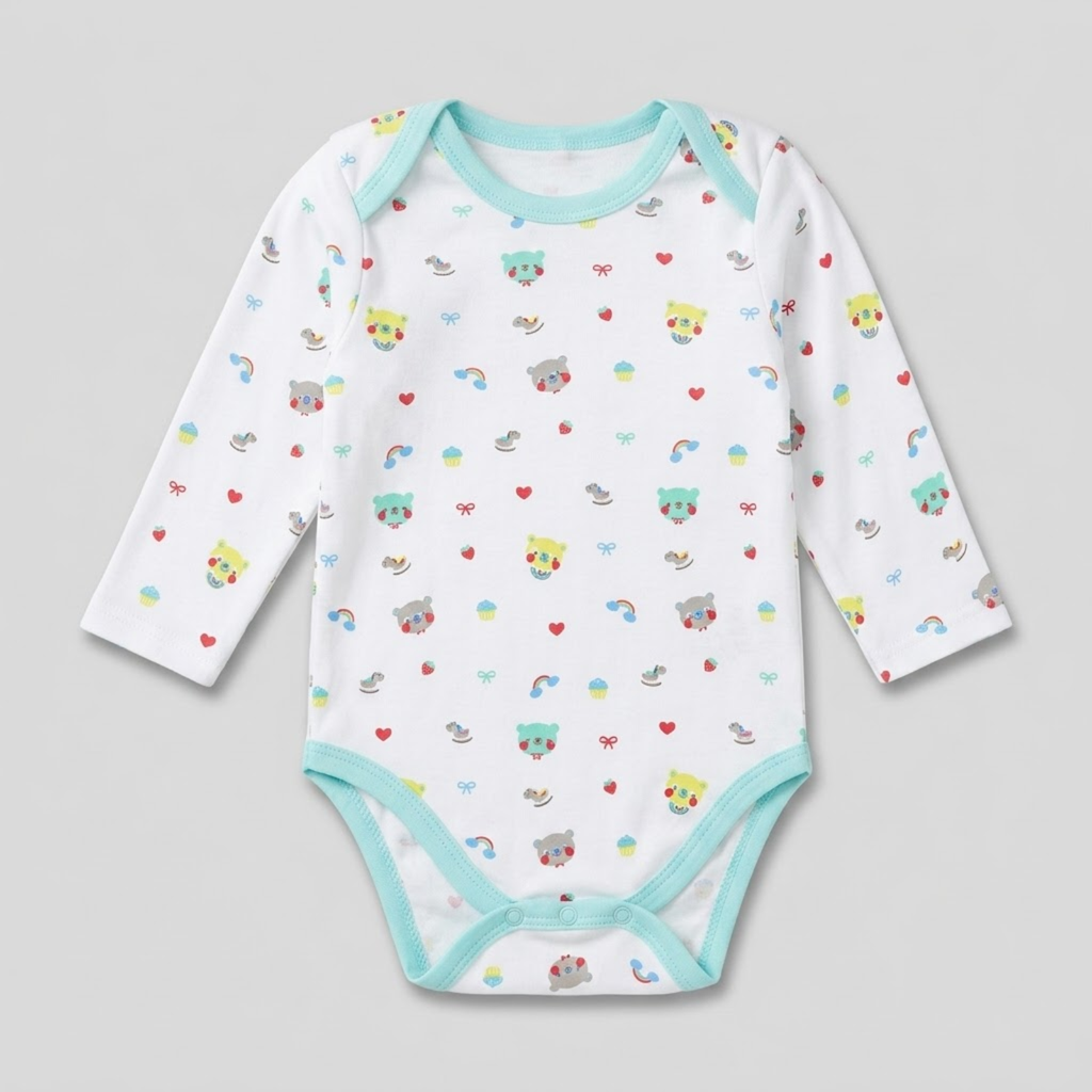 Unicorn & Friends Pack of 2 Long Sleeve Bodysuits