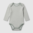 Sleepy Teddy Pack of 3 Long Sleeve Bodysuits