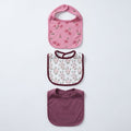 Wildflower Blossom 3-Pack Bib Set