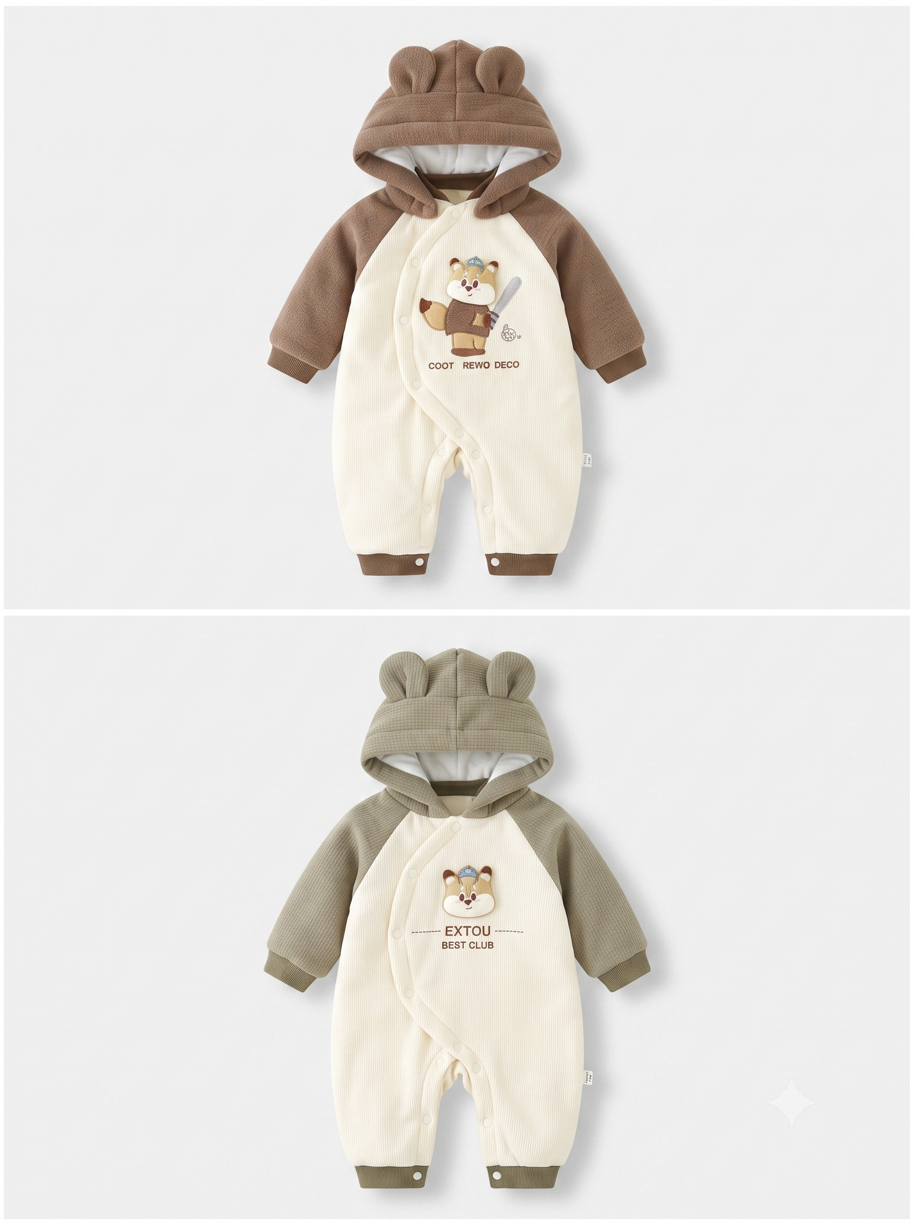 Squirrel Thermal Romper
