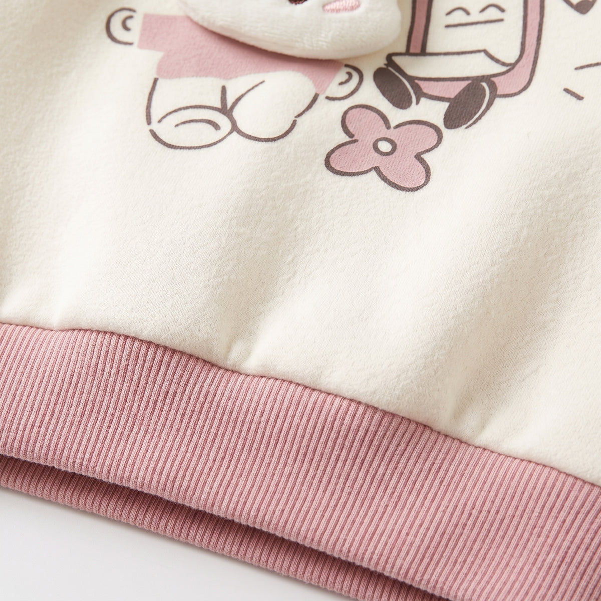 Bunny Buddy Fleece Sweatshirt Set