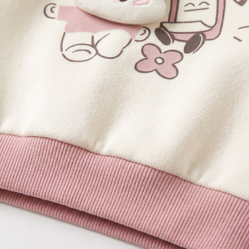 Bunny Buddy Fleece Sweatshirt Set