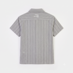 Choose Your Vibe Stripe Shirt – Grey