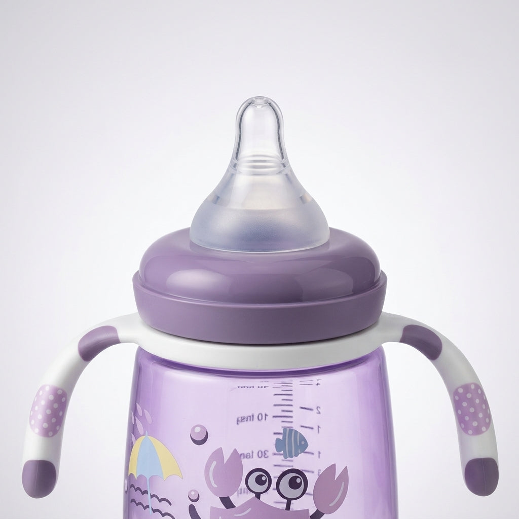 Minitree Ocean Crab Feeding Bottle - Purple
