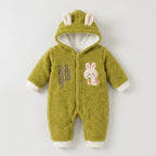 Banny Bunny Fleece Hooded Pramsuit