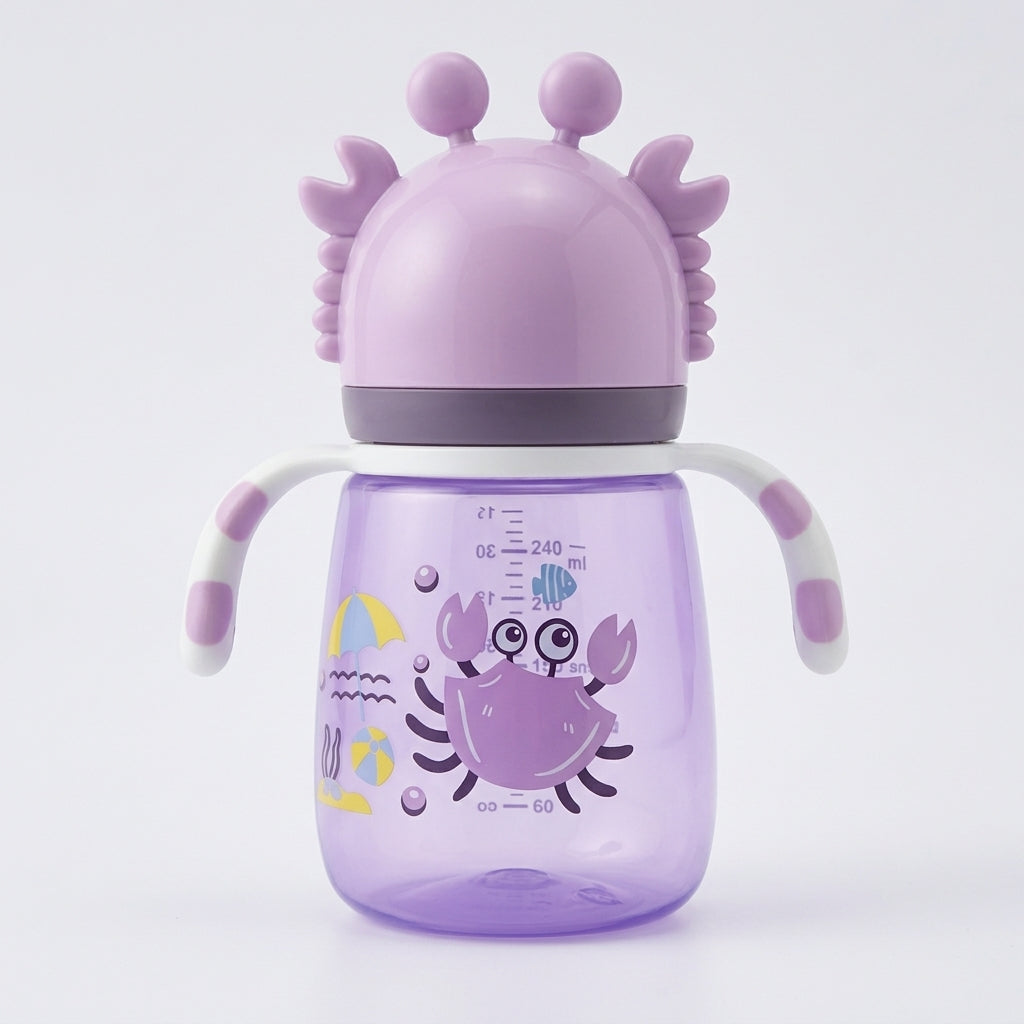 Minitree Ocean Crab Feeding Bottle - Purple