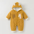 Banny Bunny Fleece Hooded Pramsuit