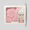 Pink Sequin Flower Dress Gift Set