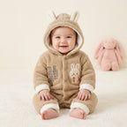 Banny Bunny Fleece Hooded Pramsuit