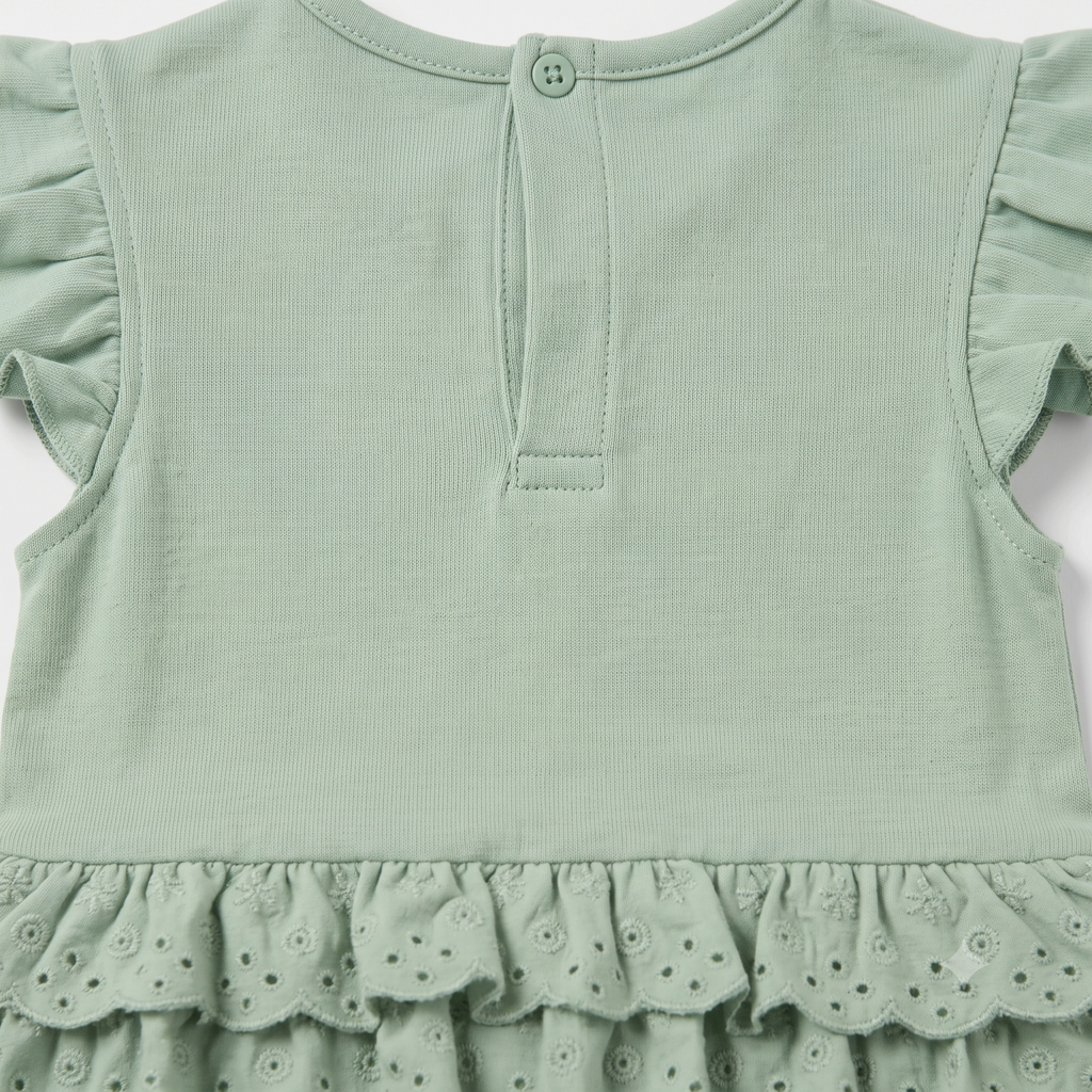 Bird Interlock Romper – Pista