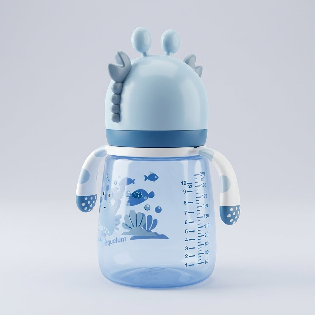 Minitree Ocean Crab Feeding Bottle - Blue