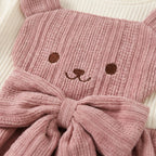 Honeybear Pinafore Set – Terry