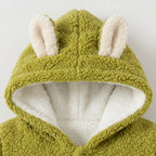 Banny Bunny Fleece Hooded Pramsuit