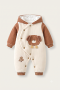 Jungle Theme Hooded Romper