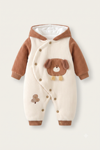 Jungle Theme Hooded Romper