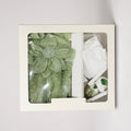 Sage Sequin Flower Dress Gift Set