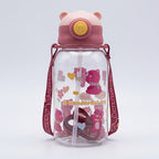 Bear Hug Straw Bottle