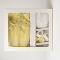 Lemon Sequin Flower Dress Gift Set