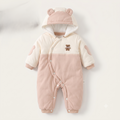 Teddy Thermal Hooded Romper