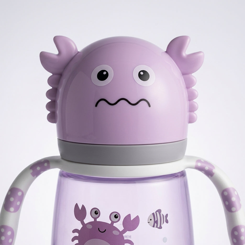 Minitree Ocean Crab Feeding Bottle - Purple