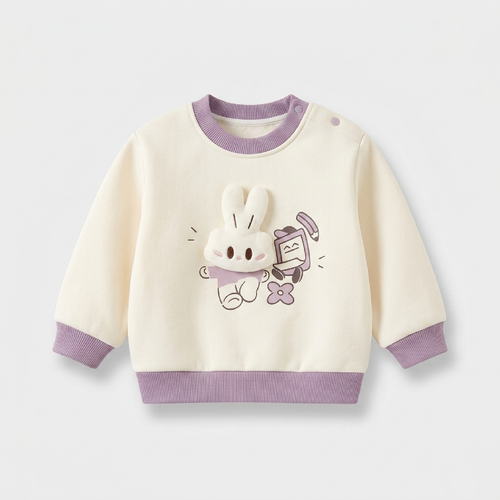 Bunny Buddy Fleece Sweatshirt Set
