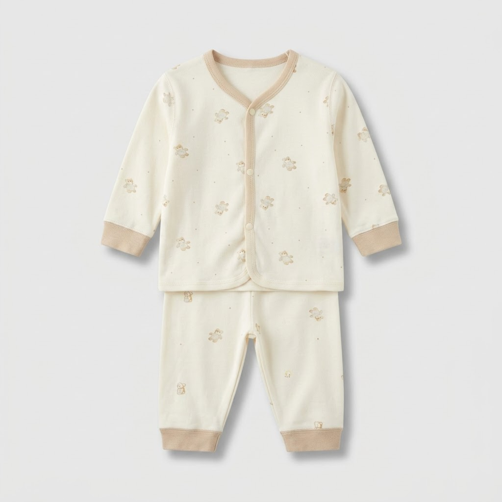 Sleepy Bear 2-Piece Pajama Set