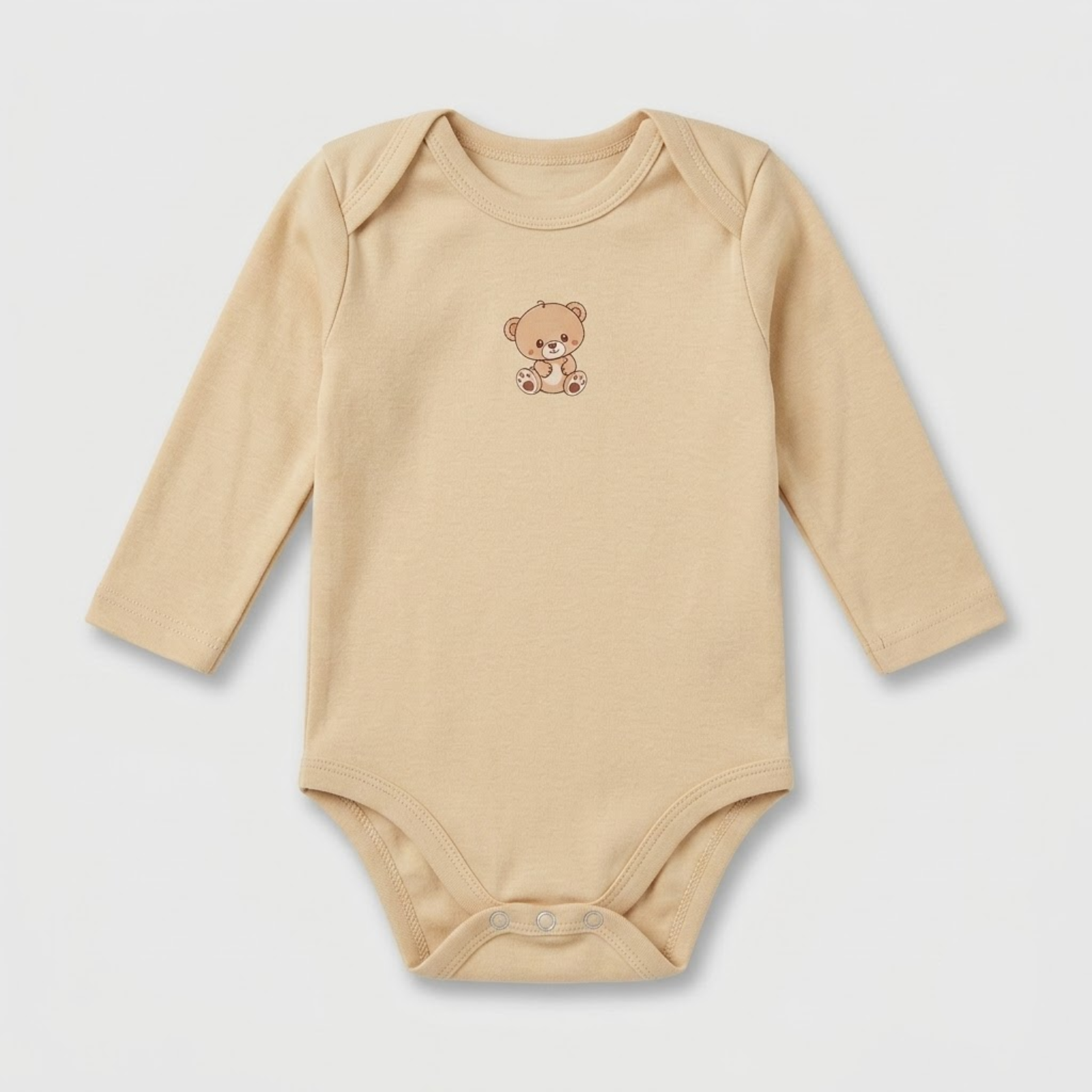 Teddy Bear & Cars Pack of 2 Long Sleeve Bodysuits