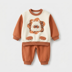 Lion Cub Fleece Sweatshirt Set