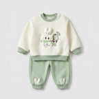 Bunny Buddy Fleece Sweatshirt Set