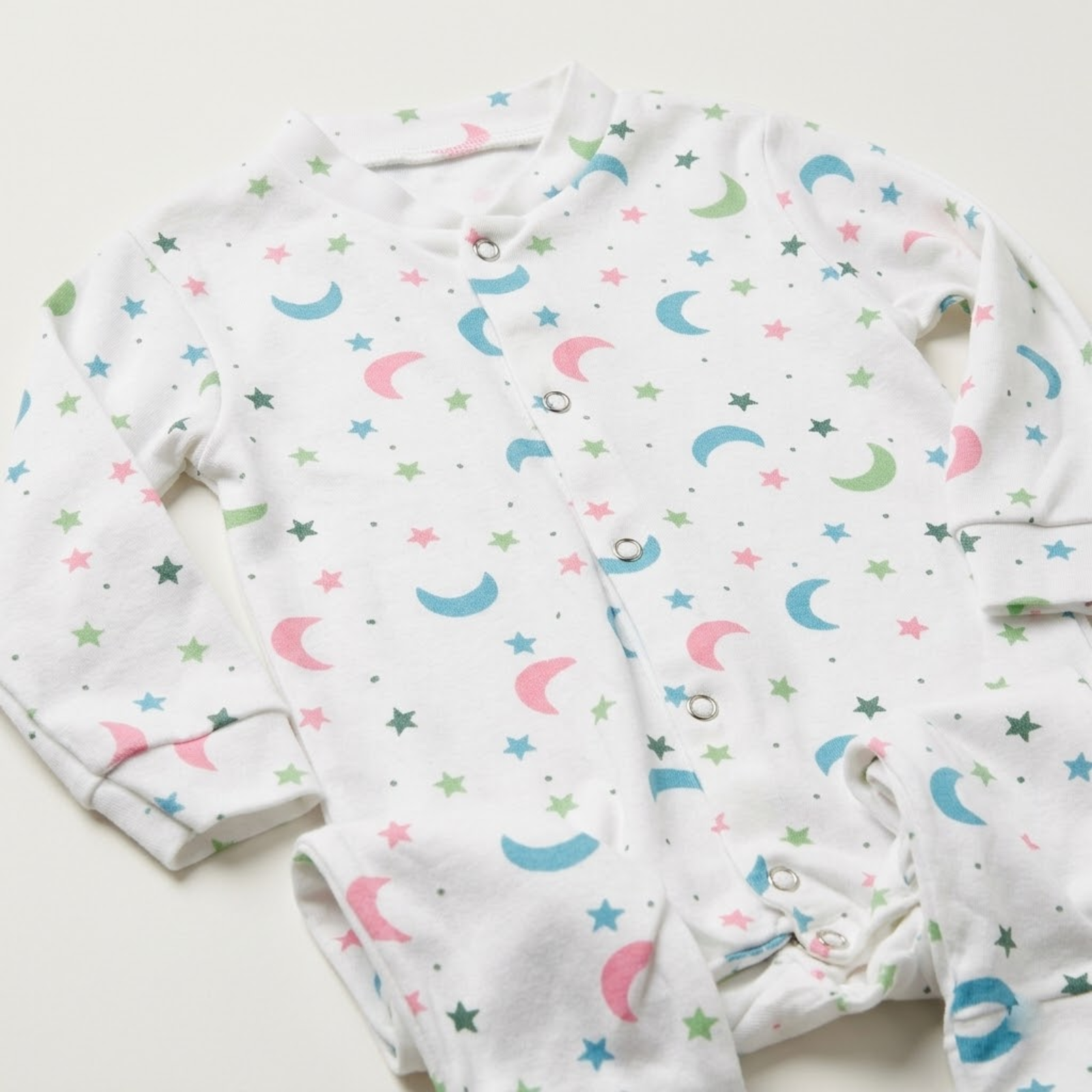 Moon & Stars Coverall Romper
