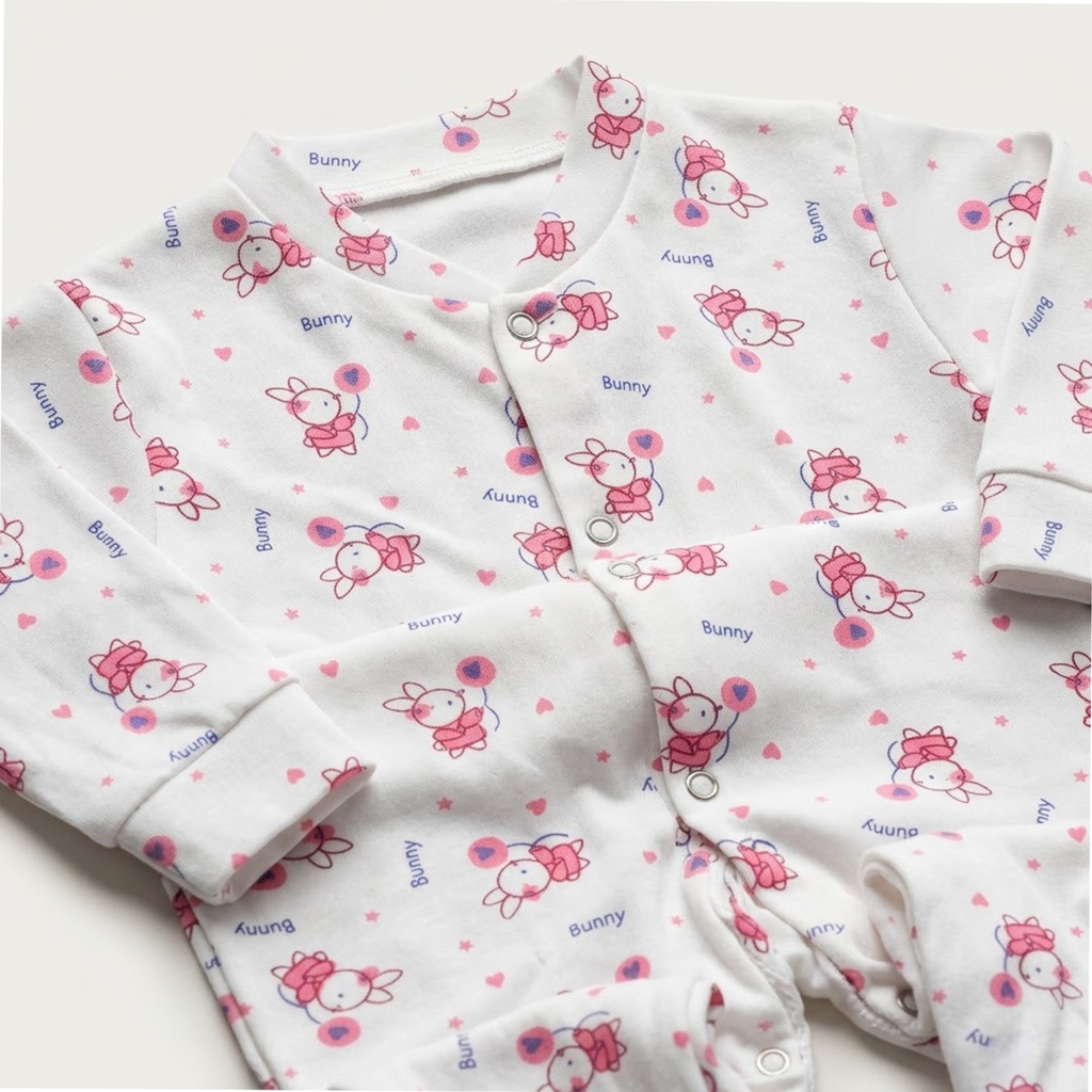 Bunny Love Coverall Romper