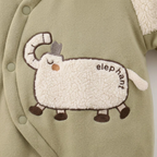 Elephant Fleece Romper