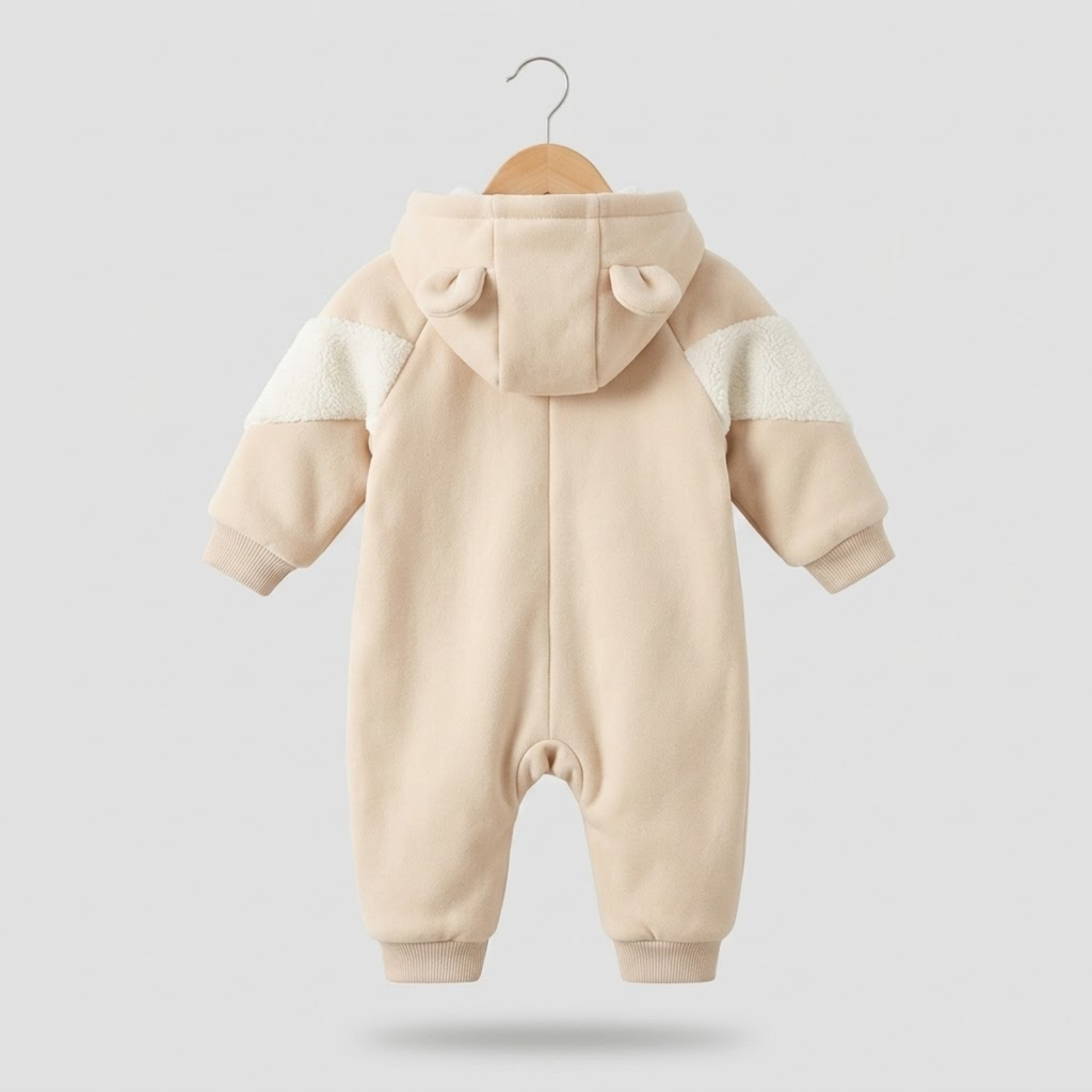 Elephant Fleece Romper