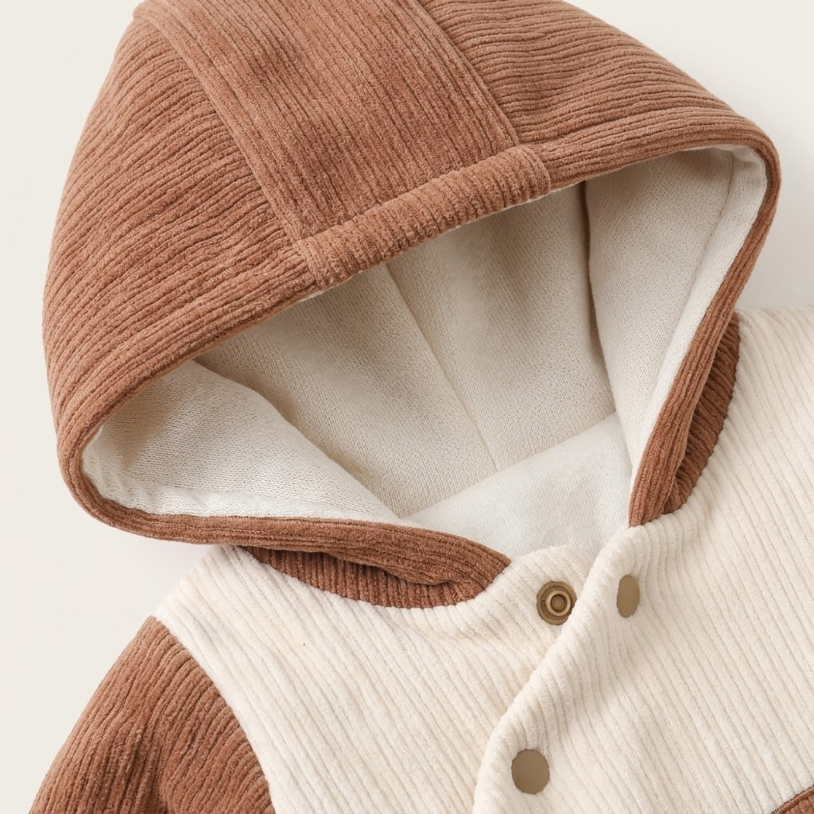 Teddy Bear Hooded Romper