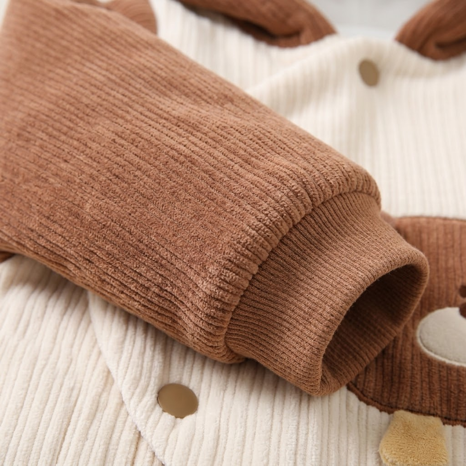 Teddy Bear Hooded Romper