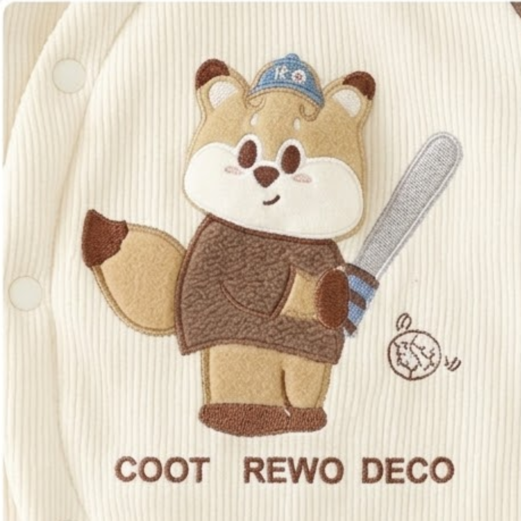 Little Fox Thermal Romper