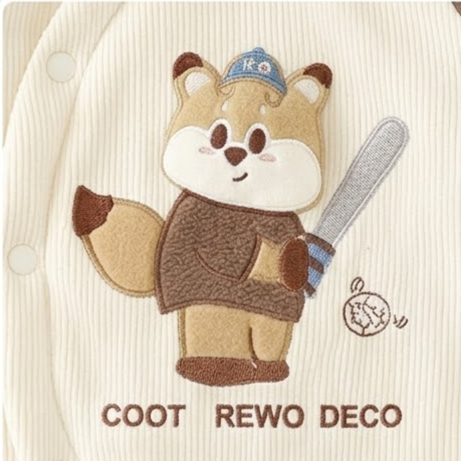 Little Fox Thermal Romper
